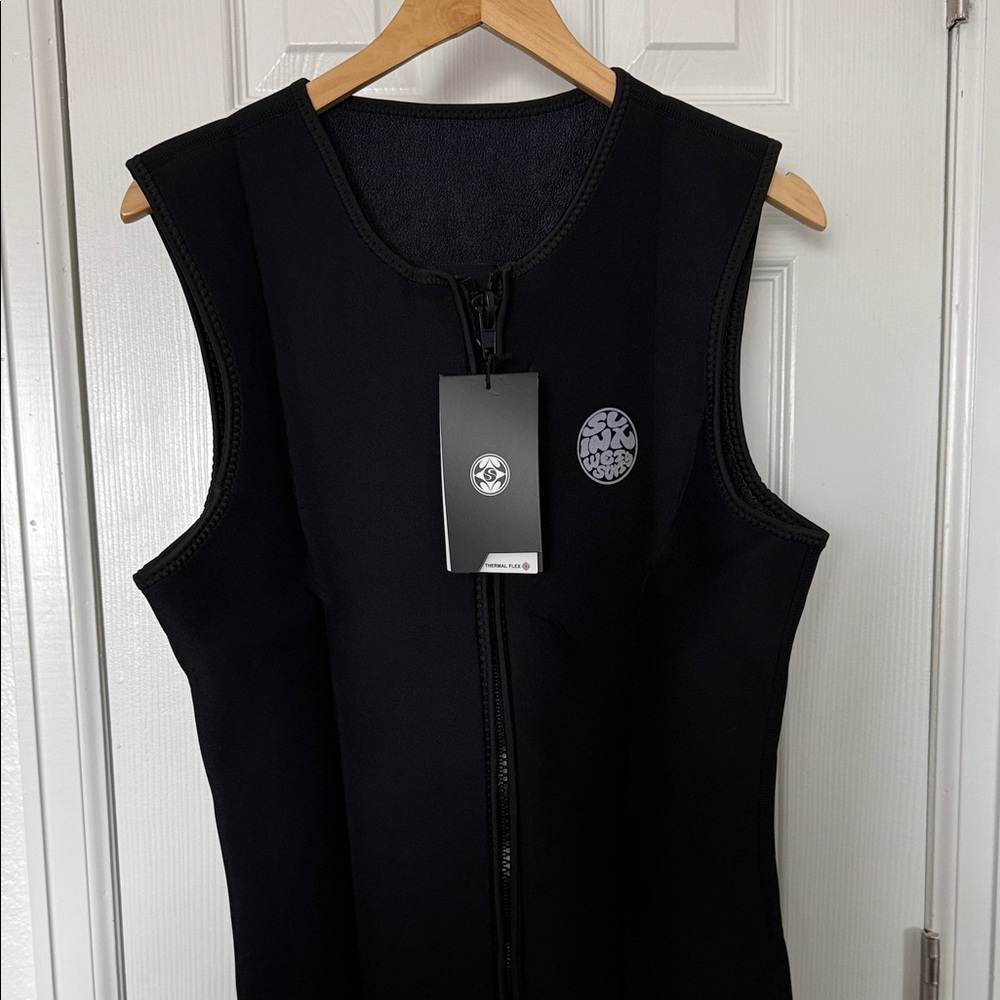 Mens Wetsuit Vest 3mm Premium Neoprene Wetsuit Top Sleeveless - Picture 2 of 11